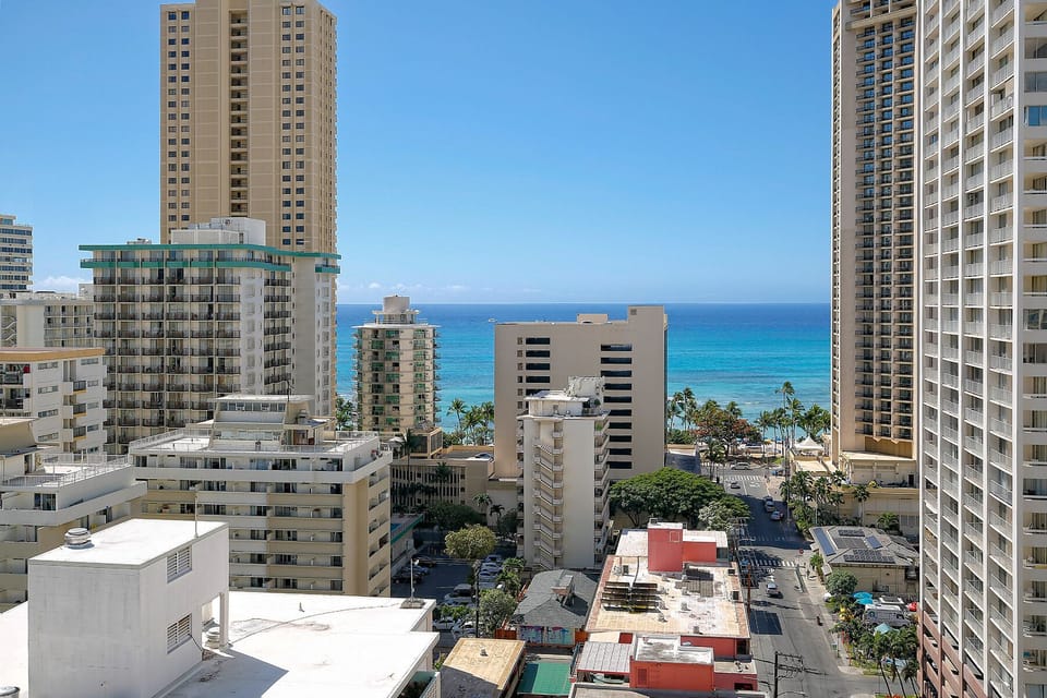 View from Waikiki Park Heights #1707