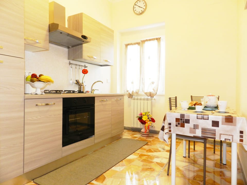Apartment, 2 Bedrooms | Private kitchen | Full-size fridge, oven, stovetop, espresso maker