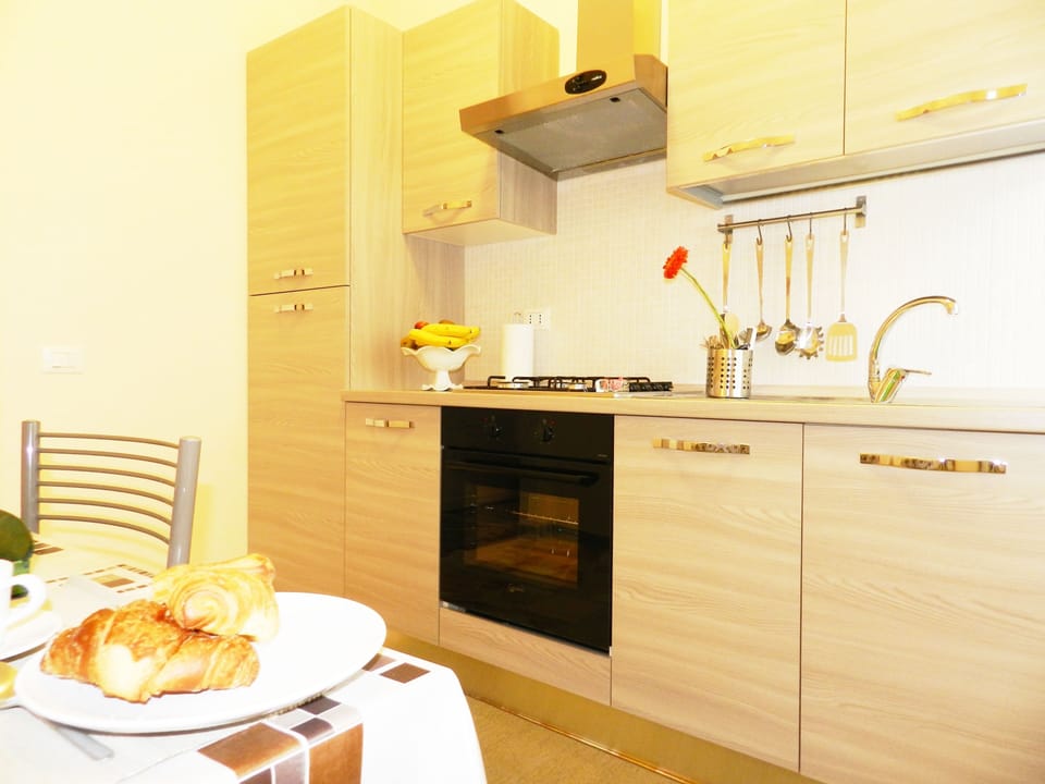 Apartment, 2 Bedrooms | Private kitchen | Full-size fridge, oven, stovetop, espresso maker