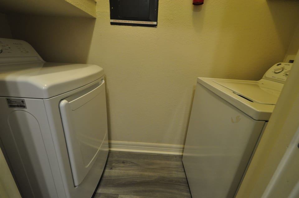 Full size washer and dryer