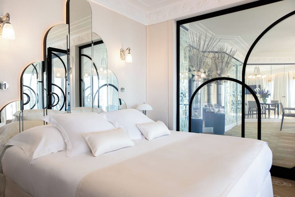 Panoramic Suite, 1 Bedroom, 2 Bathrooms, Sea View | Egyptian cotton sheets, premium bedding, minibar, in-room safe