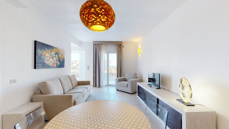 Villa, 1 Bedroom (2 pax) | Living area | 32-inch flat-screen TV with satellite channels, TV