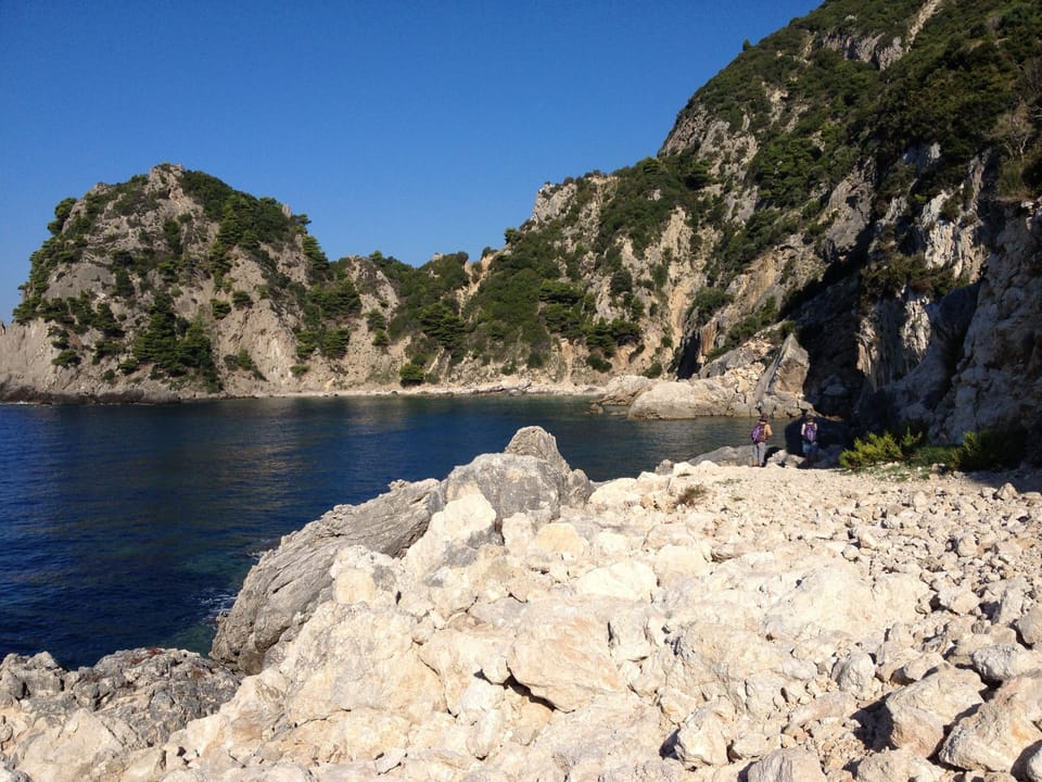 Oase in Olve grove 11000 sq on Corfu trail, Privatpool, near to sea House in Peloponnese, Western Greece and the Ionian