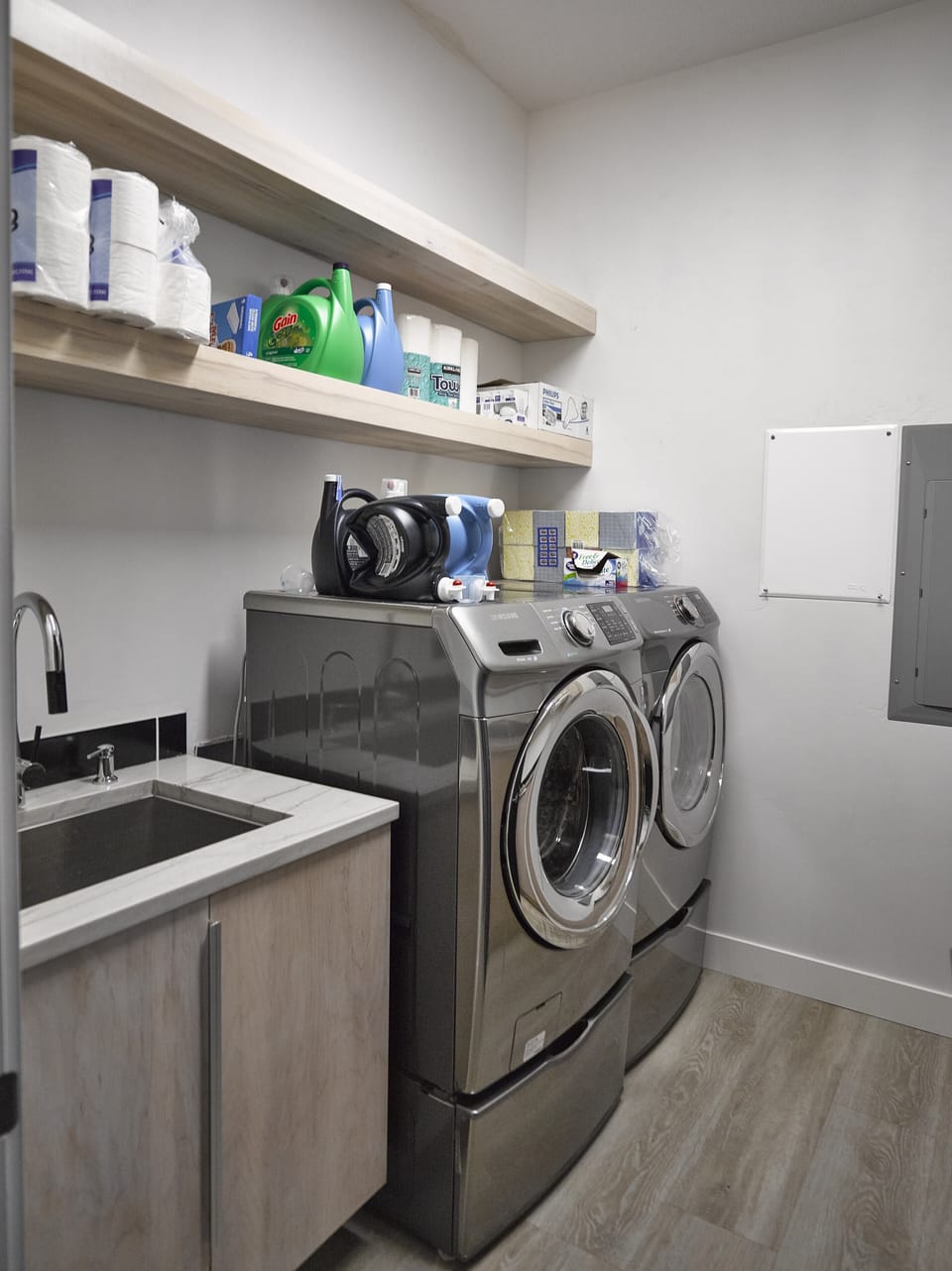 Laundry room available