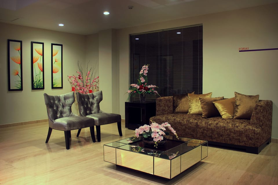 Lobby sitting area