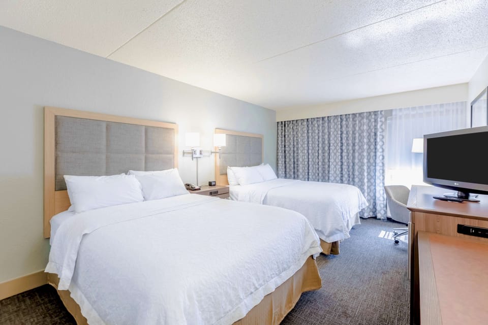 Blackout drapes, iron/ironing board, free WiFi, bed sheets