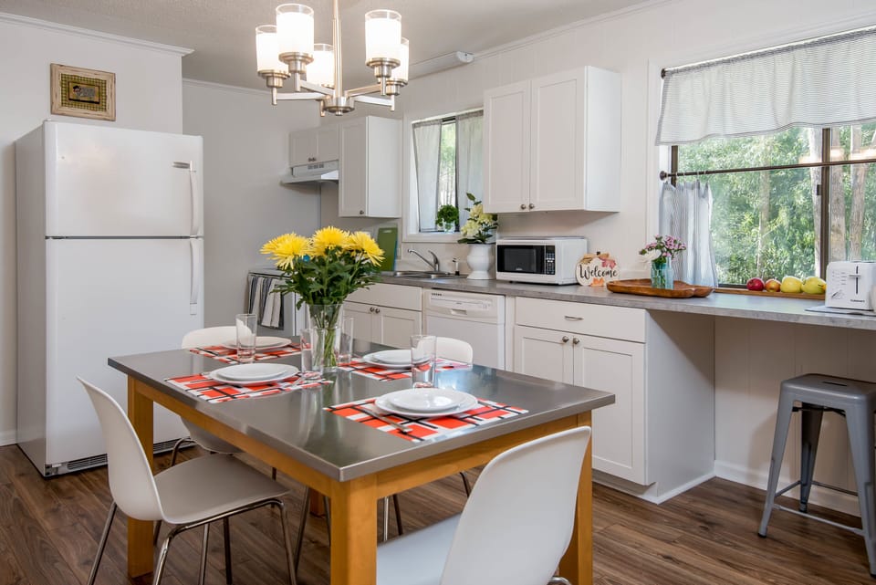 Sunny kitchen