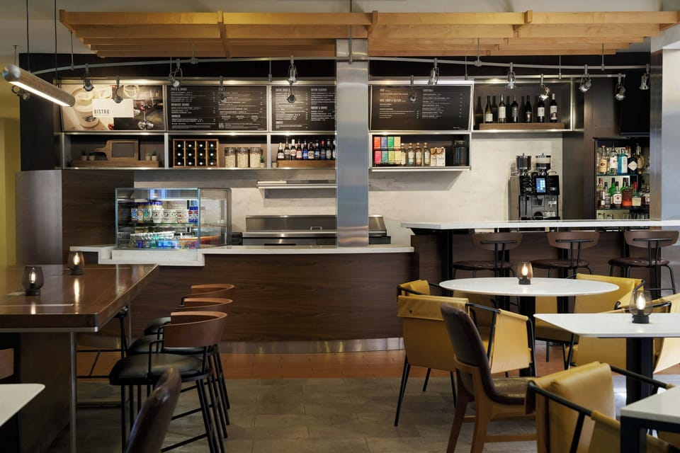 Daily buffet breakfast for a fee