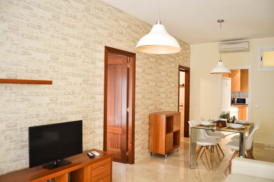 Apartment, Balcony | Living room | Flat-screen TV