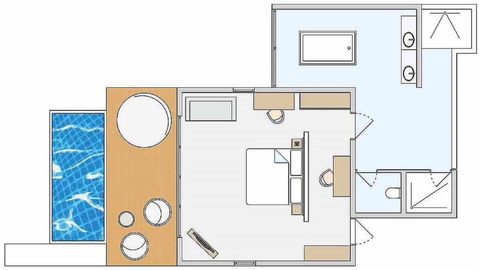 Premium bedding, minibar, in-room safe, desk