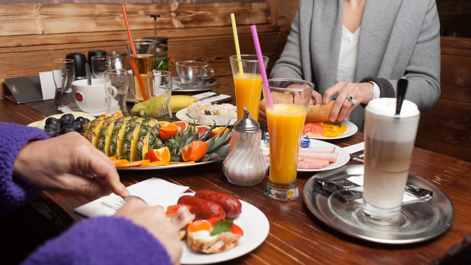 Breakfast area