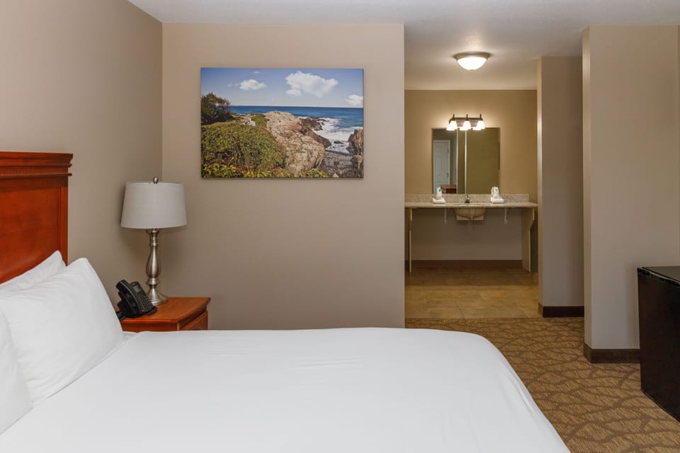 King ADA Accessible Flagship Building | Iron/ironing board, free WiFi, bed sheets