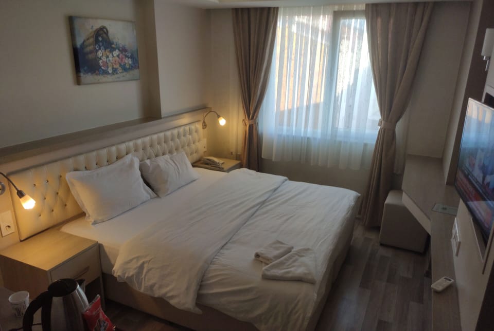 Double Room | Minibar, desk, iron/ironing board, rollaway beds