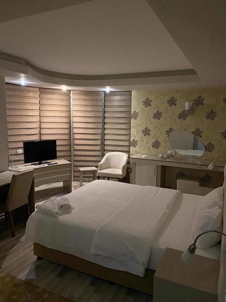 Minibar, desk, iron/ironing board, rollaway beds