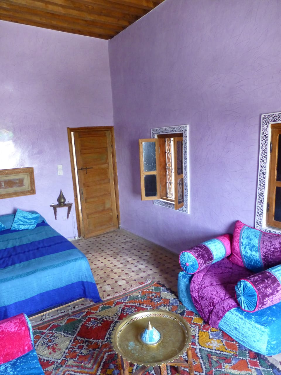 Quadruple Room, Hill View | Blackout drapes, WiFi (free), individually decorated, bed sheets