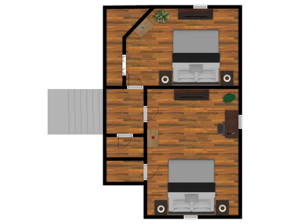 After the Game Apt 1 - Third floor layout