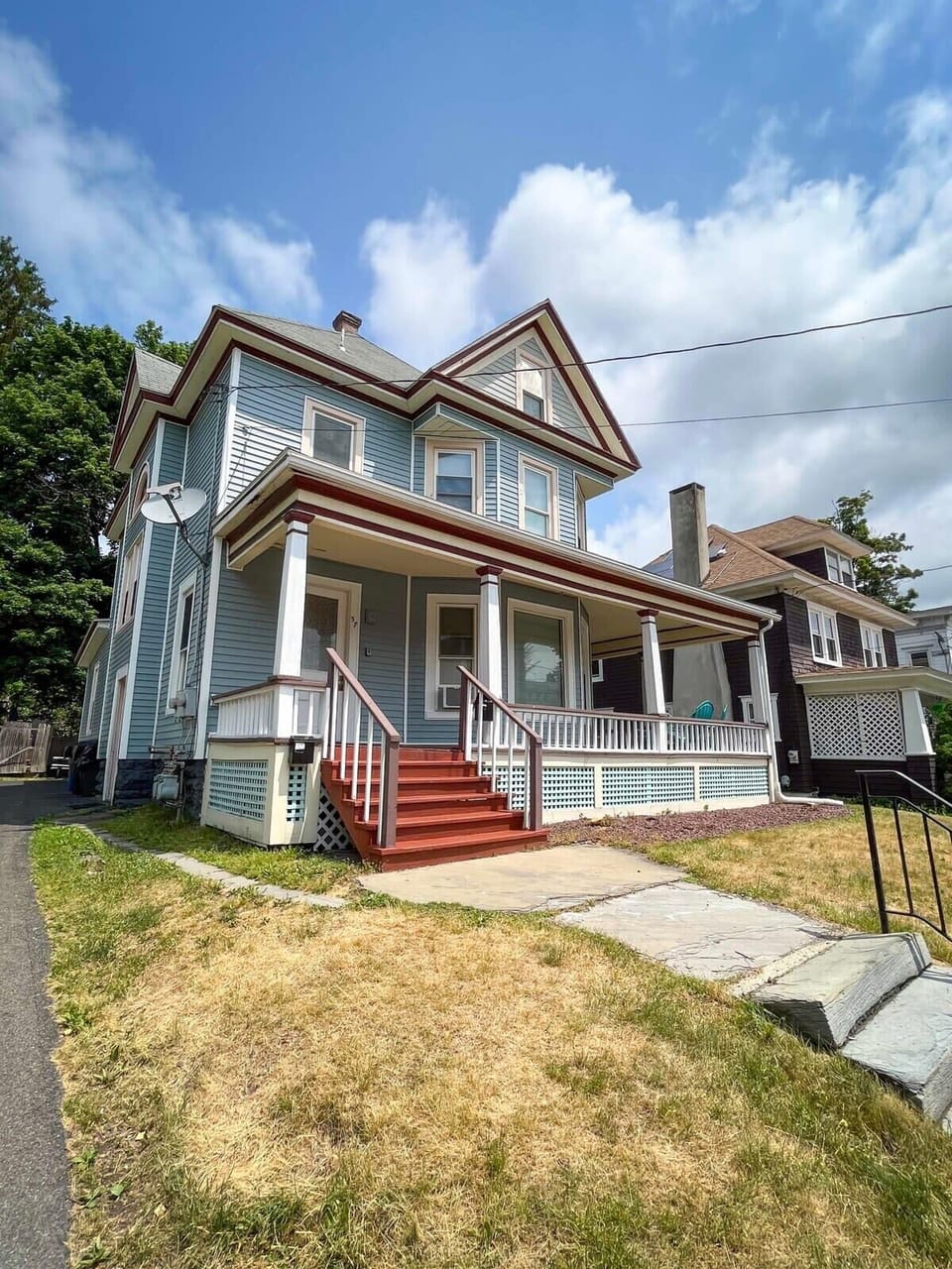 After the Game House - make new friends and lasting memories on the huge shared front porch!