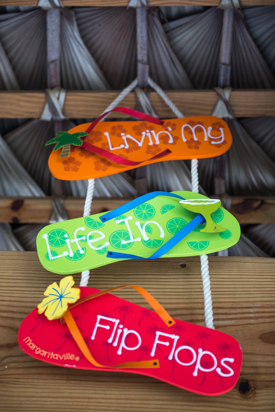 The Beach Gazebo signs
