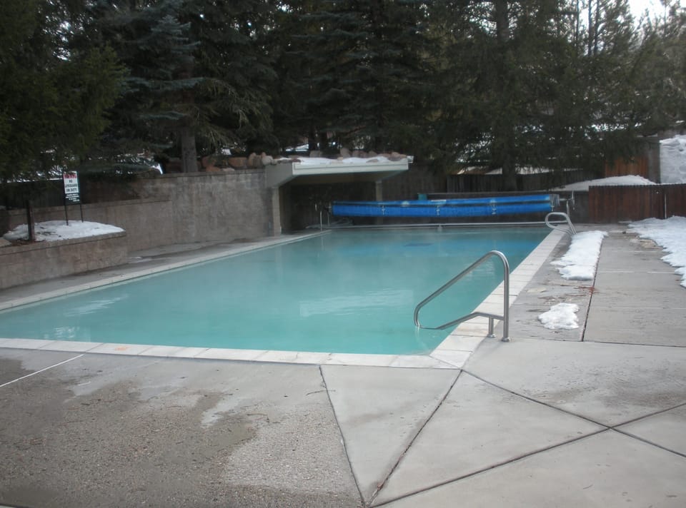 Year round outdoor pool