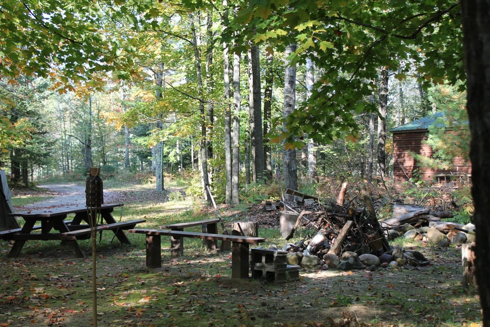 Fire pit area