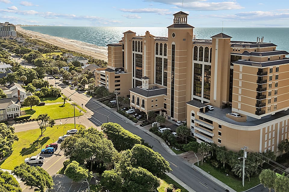 This fabulous resort is located right on the beach