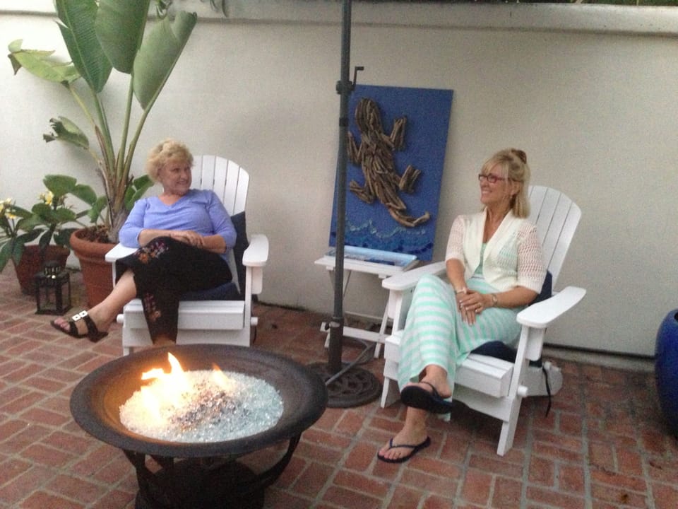 Outside patio