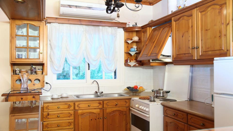 Deluxe Apartment, 2 Bedrooms | Private kitchen | Fridge, stovetop, cookware/dishes/utensils