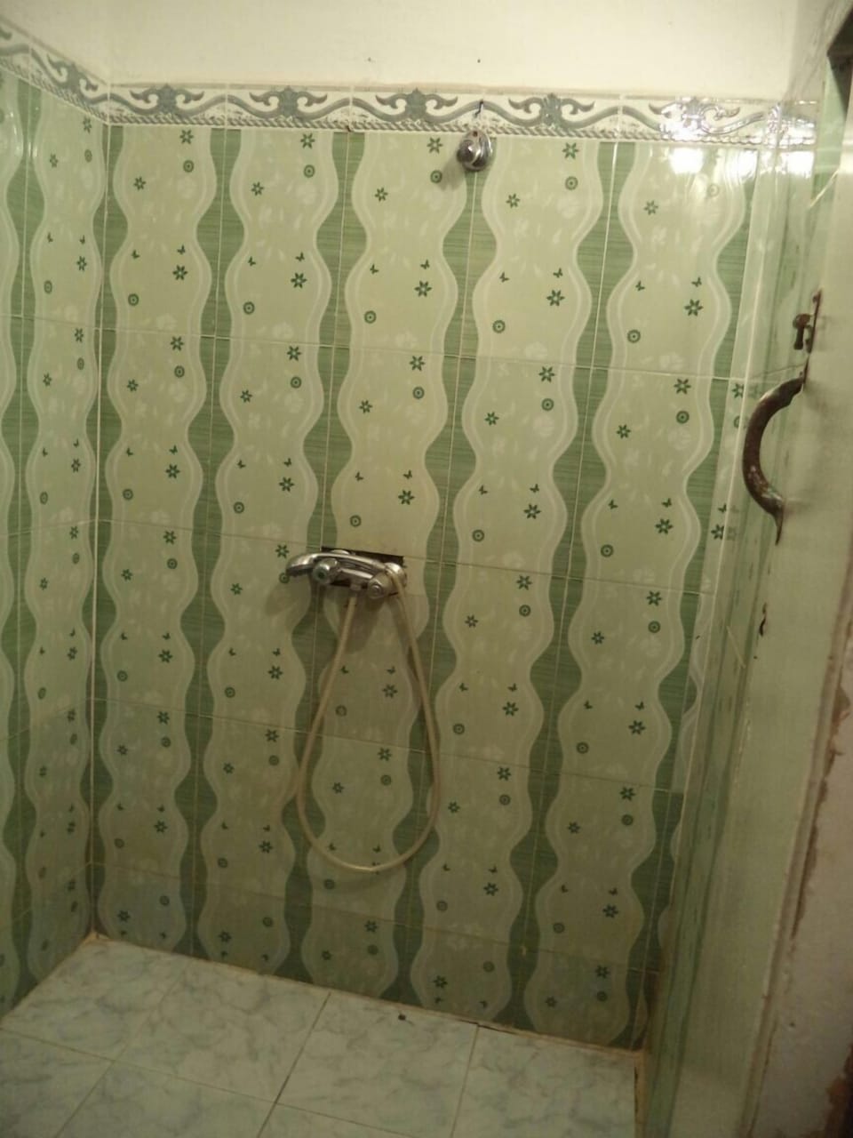 Shower, free toiletries, towels