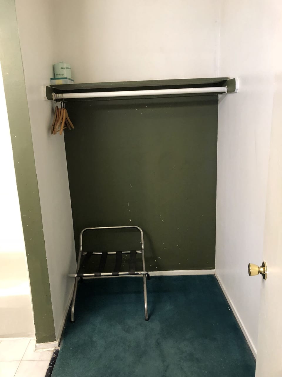 Basic Double Room, 2 Queen Beds | Bathroom | Combined shower/tub, free toiletries, towels