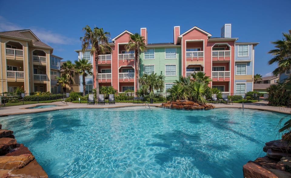 Lagoon pool -  one of two pools