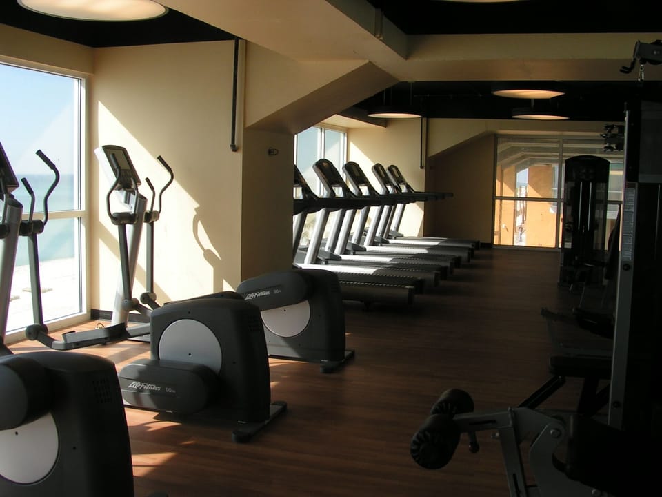 Fitness Center overlooking the Gulf 