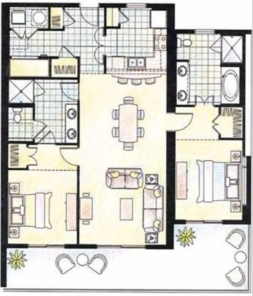 Floorplan of our "Windsong" unit