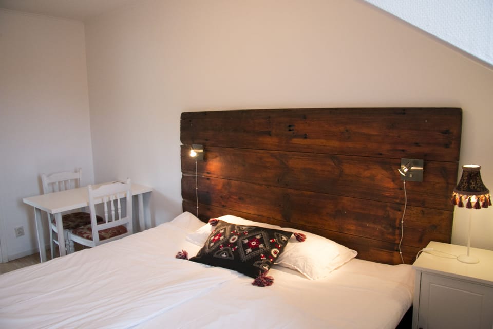 Blackout drapes, iron/ironing board (on request), WiFi (free)