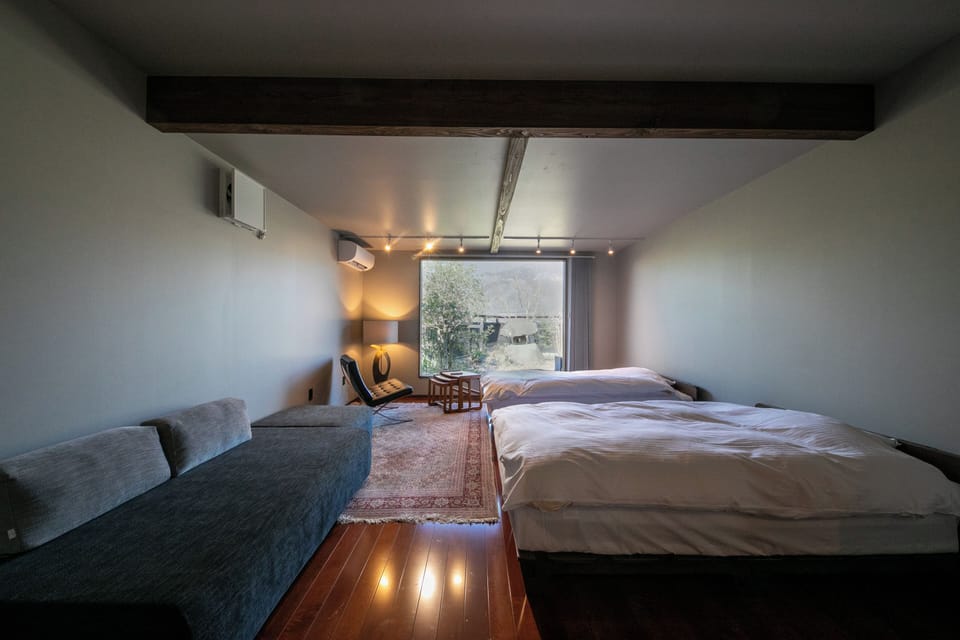 [Junior Suite] Japanese Western Style Room With Open Air Bath, Smoking | In-room safe, WiFi (free)