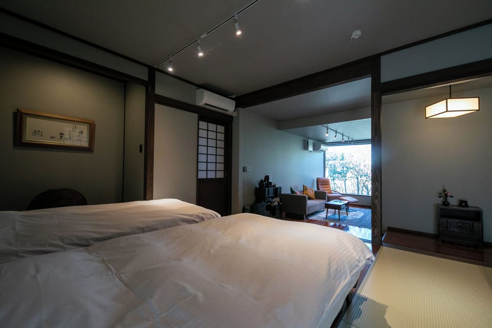 [Executive] Japanese Western Style Room With Open Air Bath, Non Smoking | In-room safe, WiFi (free)