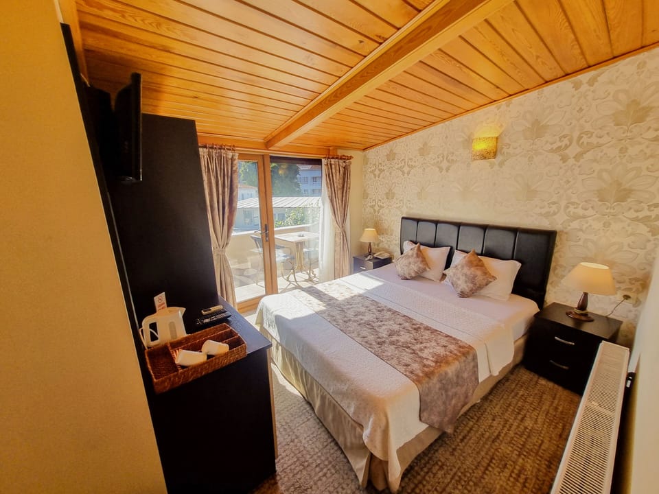 Double Room, Terrace, Sea View | Minibar, soundproofing, iron/ironing board, free WiFi