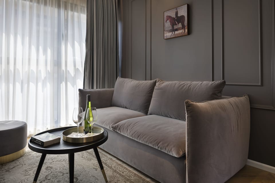 Flat-screen TV, pay movies