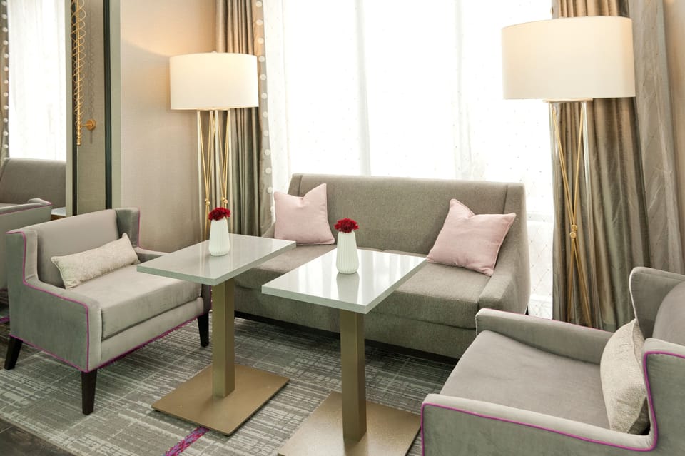 Lobby sitting area