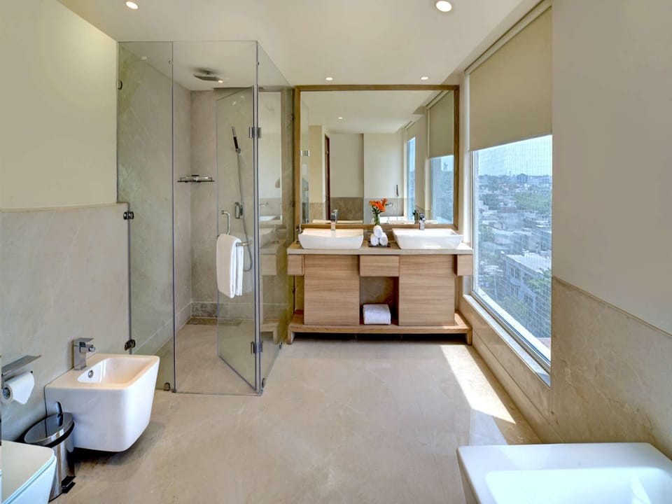 Premium bedding, minibar, in-room safe, desk