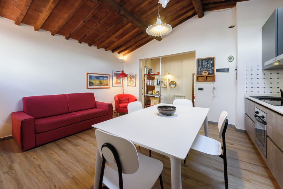 Apartment, 1 Bedroom | Living area | Flat-screen TV