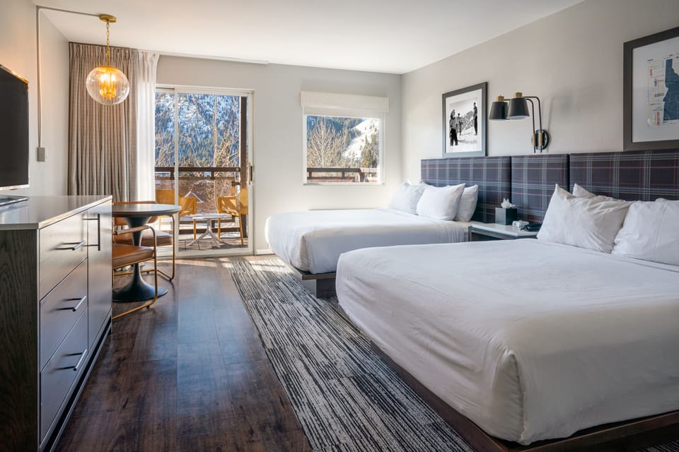 Superior Room, 2 Queen Beds, Balcony (Balcony Double Queen Room) | In-room safe, blackout drapes, iron/ironing board, travel crib