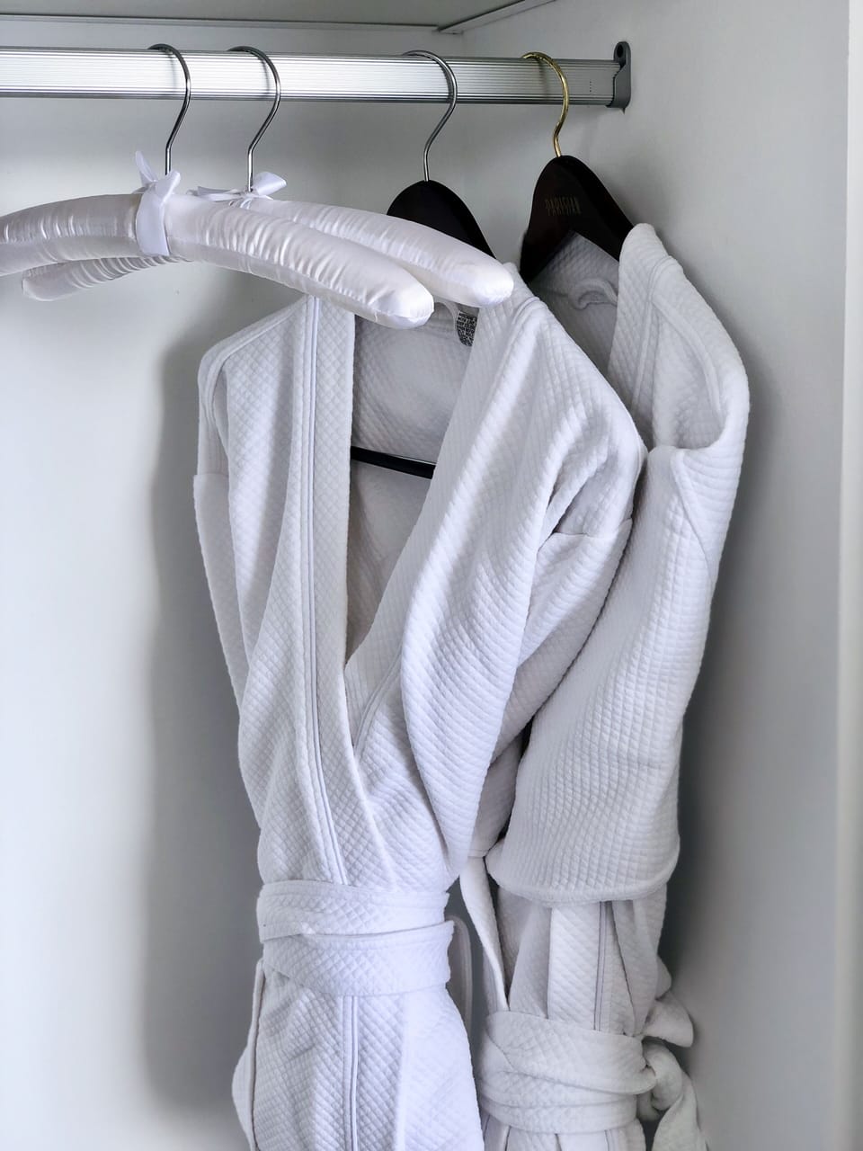 Robes are provided for your enjoyment (subject to availability)