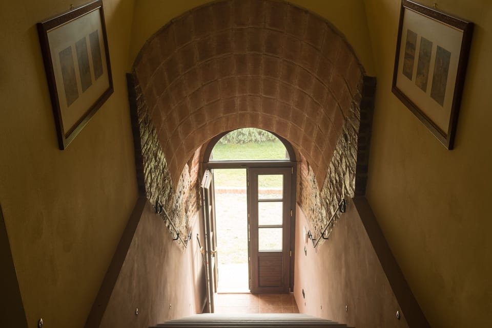The main entrance