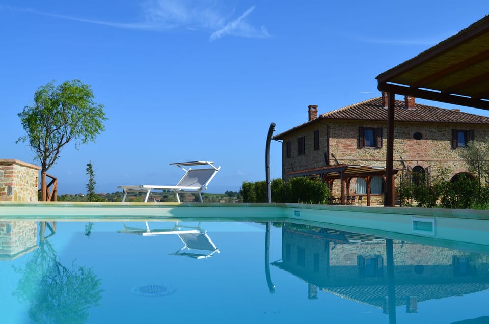 your private pool with panoramic view