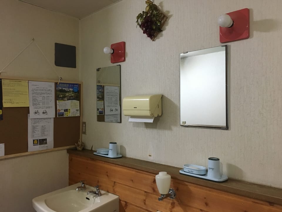 Shower, free toiletries, hair dryer, slippers