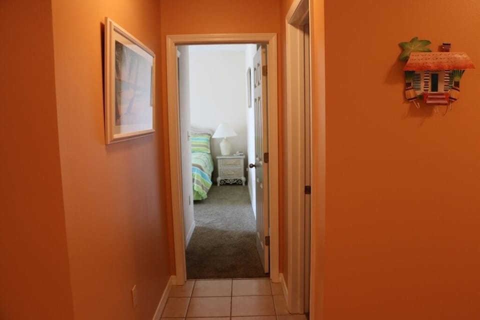 Dunes 209 - The hallway with the master at the end.