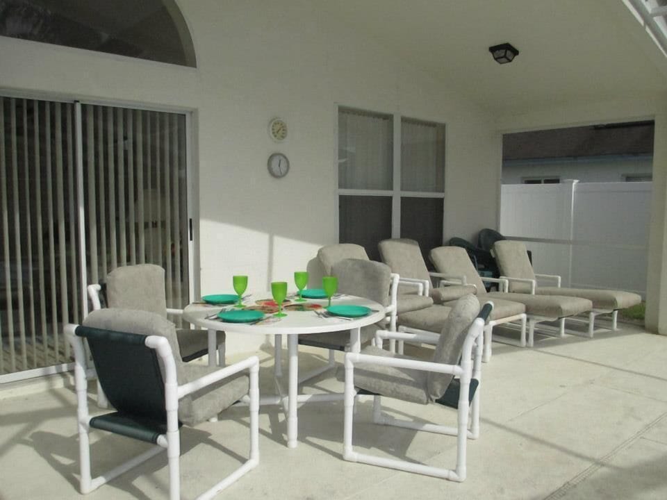 Enjoy our south facing lanai to sun bath and relax
