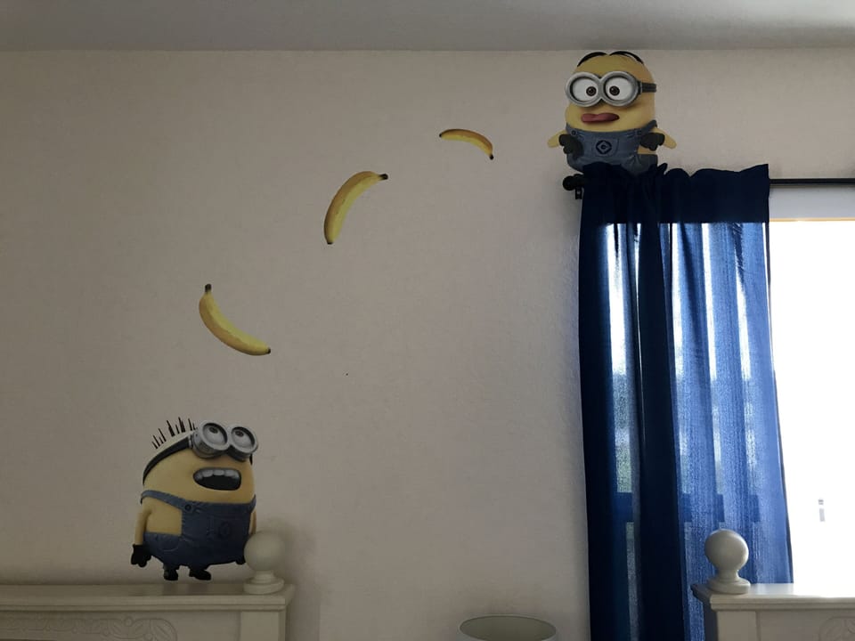 Minion Room with two full size beds.