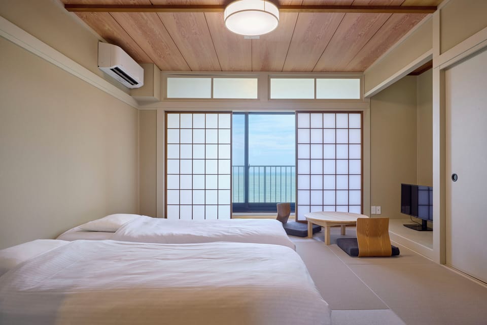 Standard Japanese-style Room, Shower Only  (8 tatami mats), Non Smoking | In-room safe, free WiFi, bed sheets