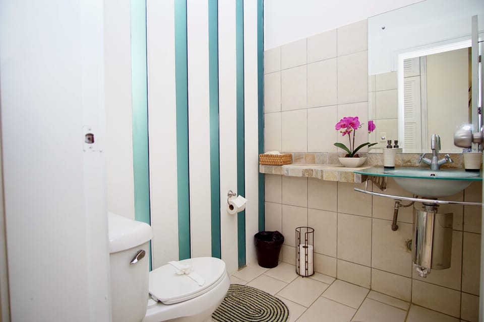 1st floor half bath. 